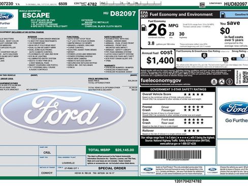 Used 2017 Ford Escape SE FWD image 15