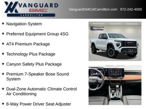 New 2026 GMC Canyon AT4 w/ Technology Plus Package AWD/4WD image 6