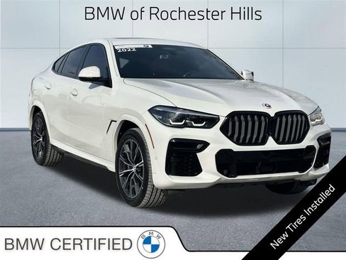 Certified 2022 BMW X6 M50i image 1