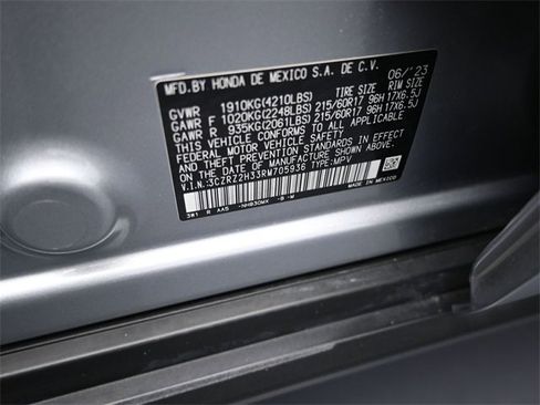 Certified 2024 Honda HR-V LX image 19