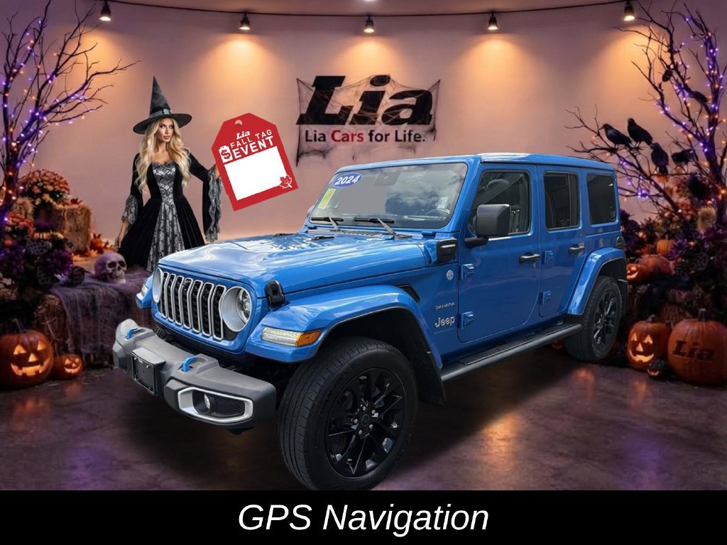 Certified 2024 Jeep Wrangler Unlimited Sahara w/ Technology Group AWD/4WD image 9