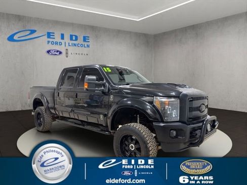 Used 2015 Ford F250 Lariat w/ Lariat Ultimate Package AWD/4WD image 1