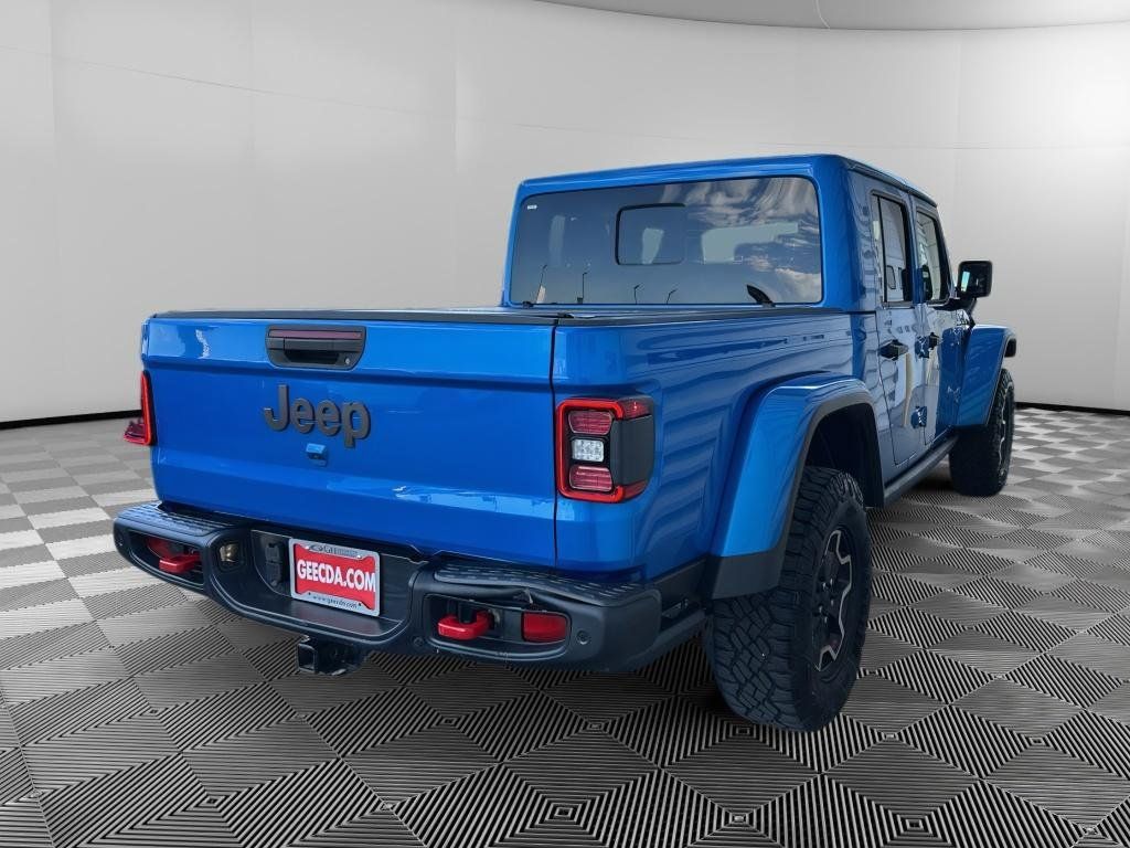 Used 2021 Jeep Gladiator Rubicon w/ Uconnect 4C Nav & Sound Group AWD/4WD image 4