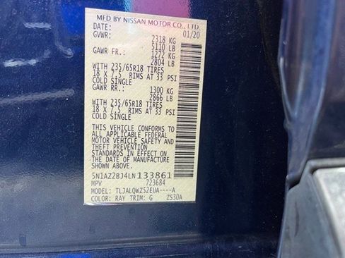 Used 2020 Nissan Murano SV image 12