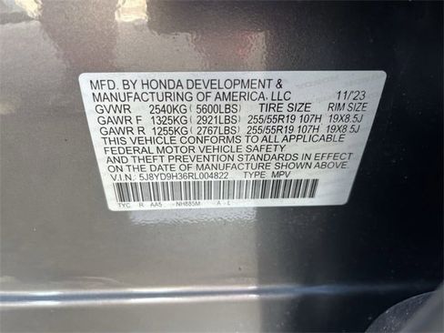 Certified 2024 Acura MDX FWD image 34