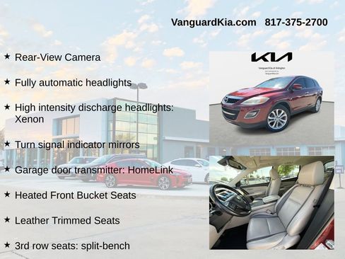 Used 2012 MAZDA CX-9 Grand Touring w/ Moonroof & Bose Audio Pkg FWD image 12