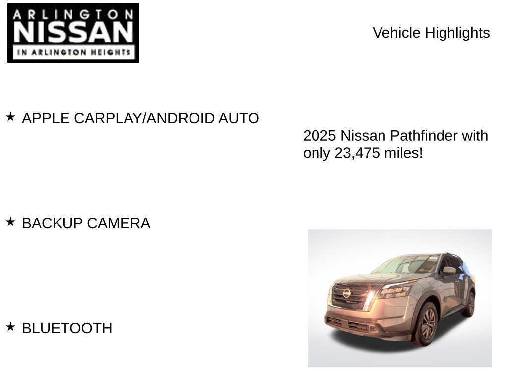 Used 2025 Nissan Pathfinder SV AWD/4WD image 7
