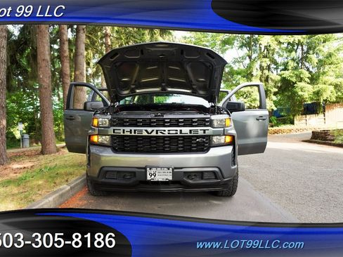Used 2021 Chevrolet Silverado 1500 Custom w/ LPO, Dark Essentials Package AWD/4WD image 26