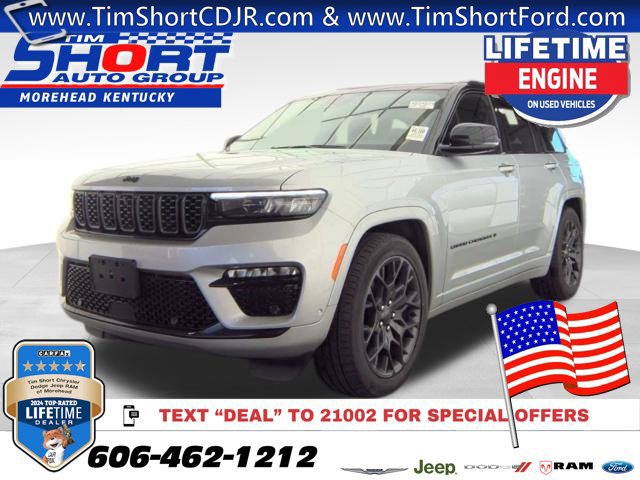 Used 2025 Jeep Grand Cherokee Summit w/ Obsidian Package AWD/4WD 360° Tour
