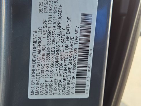 Used 2025 Honda Odyssey Elite image 46