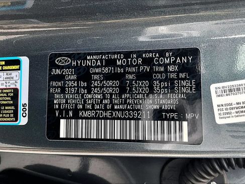 Used 2022 Hyundai Palisade Calligraphy AWD/4WD image 19