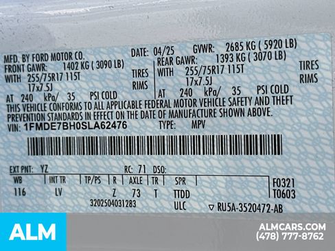 Used 2025 Ford Bronco Big Bend AWD/4WD image 37