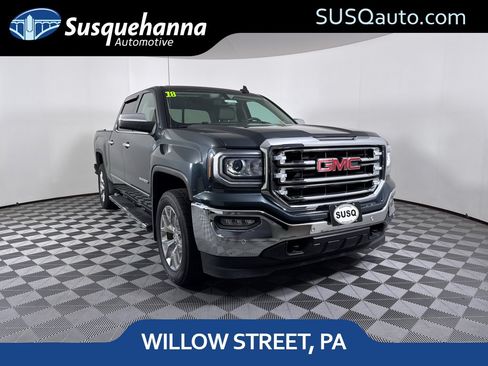 Used 2018 GMC Sierra 1500 SLT w/ SLT Premium Package AWD/4WD image 1