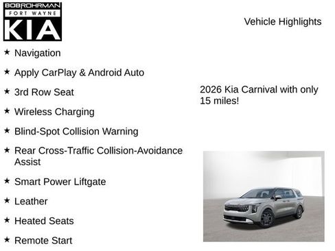 New 2026 Kia Carnival EX image 7
