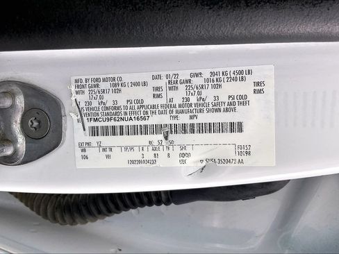 Certified 2022 Ford Escape S AWD/4WD image 34