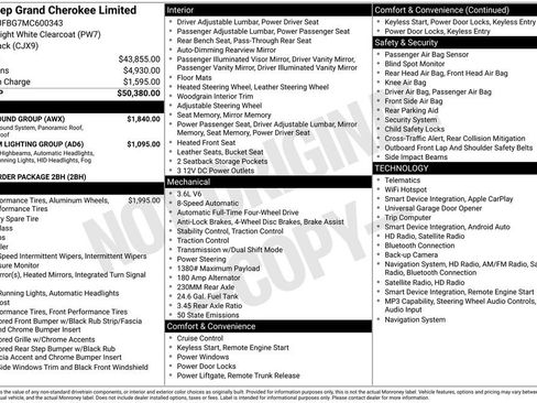 Used 2021 Jeep Grand Cherokee Limited w/ Sun & Sound Group AWD/4WD image 25