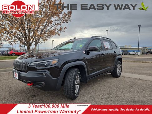 Used 2021 Jeep Cherokee Trailhawk image 1