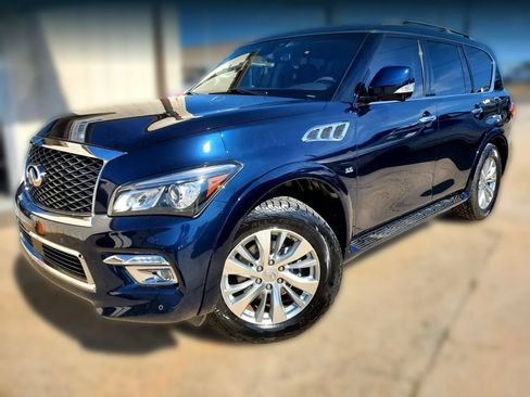 Used 2017 INFINITI QX80 4WD w/ Driver Assistance Package image 7
