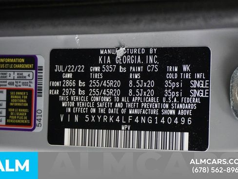 Used 2022 Kia Sorento SX image 64