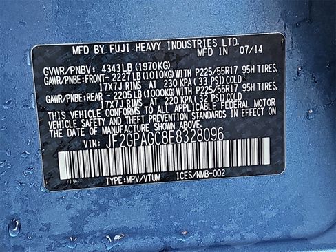 Used 2014 Subaru Crosstrek 2.0i Limited w/ Popular Package #2 image 14