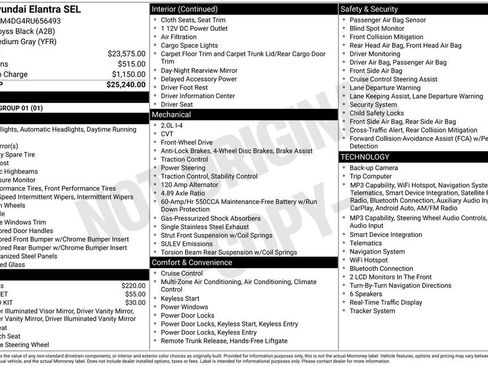 Certified 2024 Hyundai Elantra SEL FWD image 31