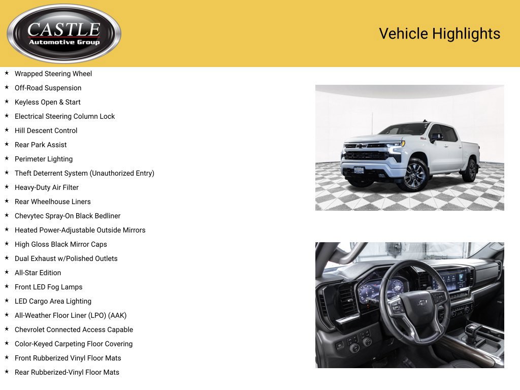 Used 2023 Chevrolet Silverado 1500 RST w/ RST All Star Premium Package AWD/4WD image 24