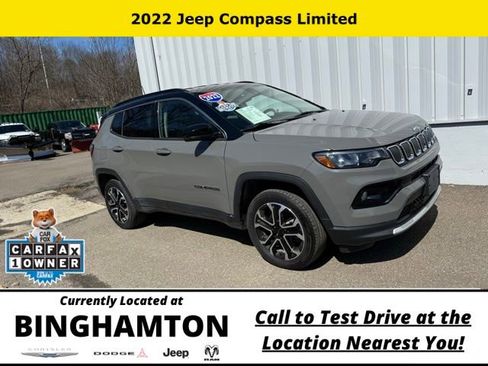 Used 2022 Jeep Compass Limited AWD/4WD image 1