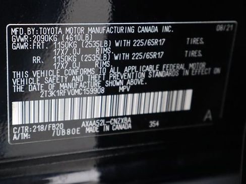 Used 2021 Toyota RAV4 LE image 18