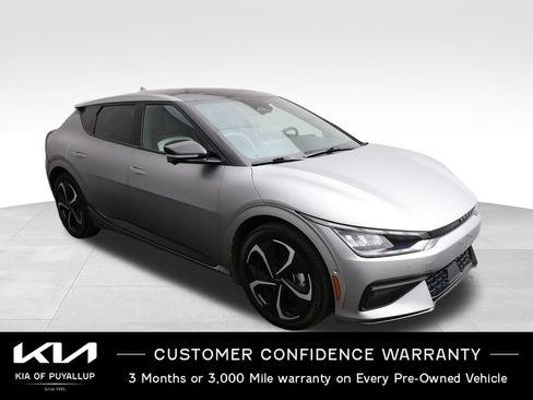 Used 2023 Kia EV6 GT-Line w/ GT-Line Suede Seat Package AWD/4WD image 3