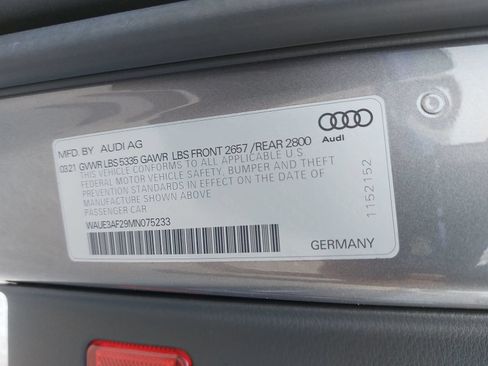 Used 2021 Audi A6 Premium Plus w/ Premium Plus Package AWD/4WD image 15