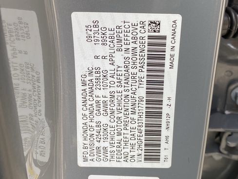 Used 2026 Honda Civic Sport image 29