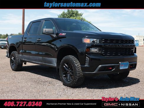 Used 2021 Chevrolet Silverado 1500 Custom Trail Boss AWD/4WD image 2