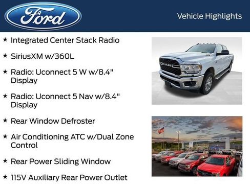 Used 2022 RAM 2500 Big Horn w/ Level C Equiment Group AWD/4WD image 8