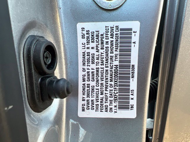 Used 2019 Honda Civic EX image 10