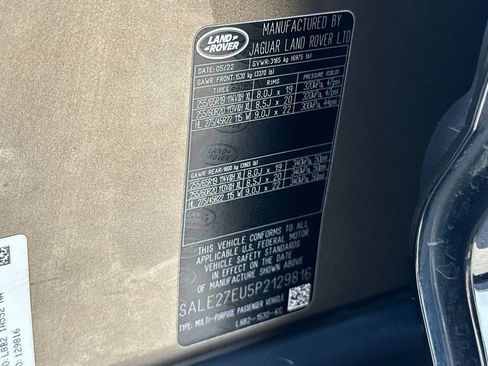 Used 2023 Land Rover Defender 110 X-Dynamic SE AWD/4WD image 37