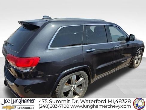 Used 2016 Jeep Grand Cherokee Overland w/ Advanced Technology Group AWD/4WD image 5