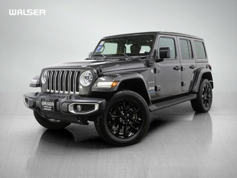 Used 2021 Jeep Wrangler Unlimited Sahara w/ Cold Weather Group AWD/4WD image 1