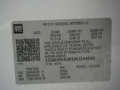 Used 2021 Chevrolet Traverse Premier w/ Redline Edition FWD image 36