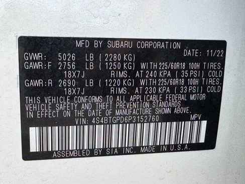Used 2023 Subaru Outback Touring XT AWD/4WD image 25