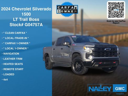 Used 2024 Chevrolet Silverado 1500 LT Trail Boss w/ Convenience Package II image 7