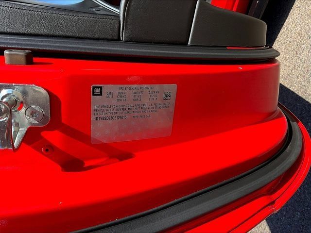 Used 2016 Chevrolet Corvette Stingray Coupe w/ Battery Protection Package RWD image 20