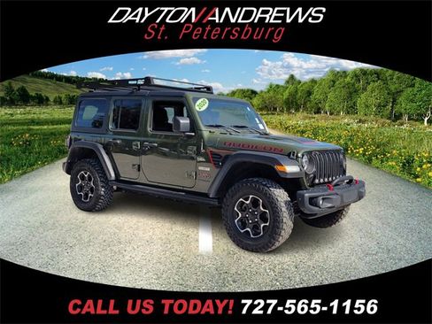 Certified 2020 Jeep Wrangler Unlimited Rubicon w/ Quick Order Package 28Y Recon image 1
