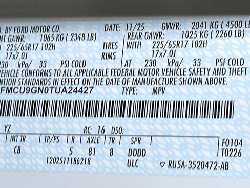 New 2026 Ford Escape Active w/ Tech Pack #1 AWD/4WD image 43