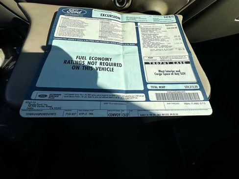 Used 2005 Ford Excursion Eddie Bauer image 80