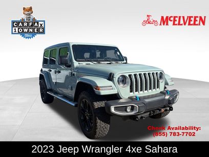 Used 2023 Jeep Wrangler Unlimited Sahara w/ Cold Weather Group