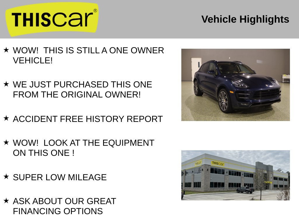 Used 2016 Porsche Macan Turbo AWD/4WD image 11