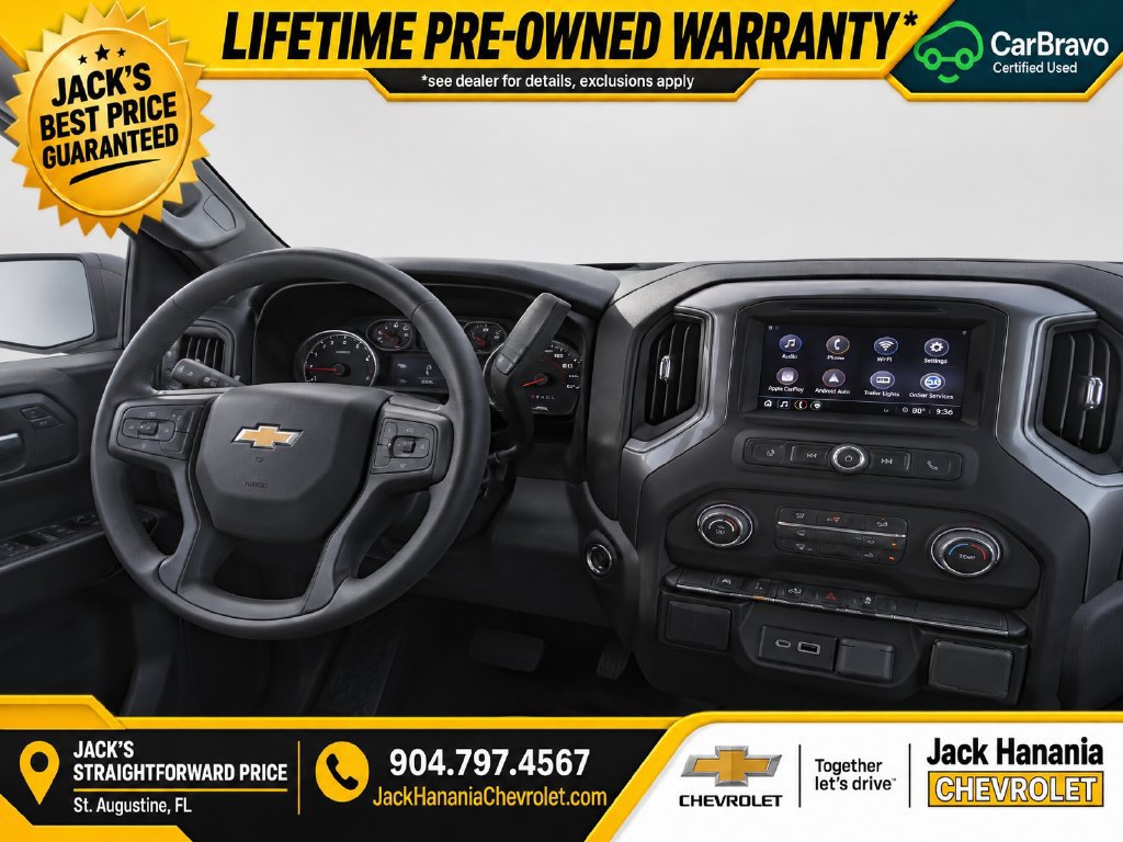 Used 2025 Chevrolet Silverado 1500 Custom AWD/4WD image 11