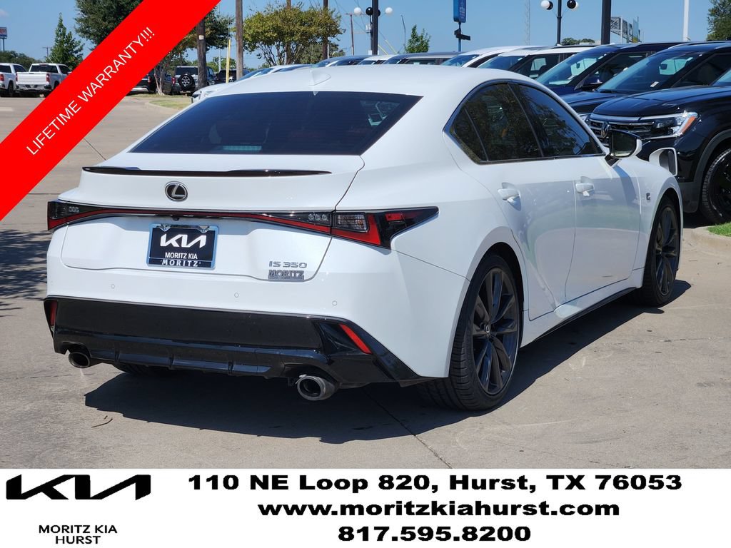 Used 2023 Lexus IS 350 F Sport w/ Memory Package RWD image 4