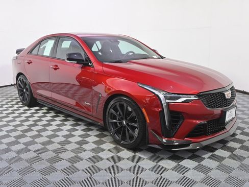 Used 2022 Cadillac CT4 V Blackwing w/ Carbon Fiber 1 Package RWD image 8