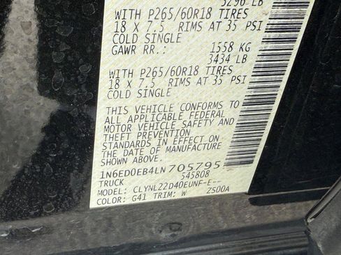 Used 2020 Nissan Frontier SV image 31